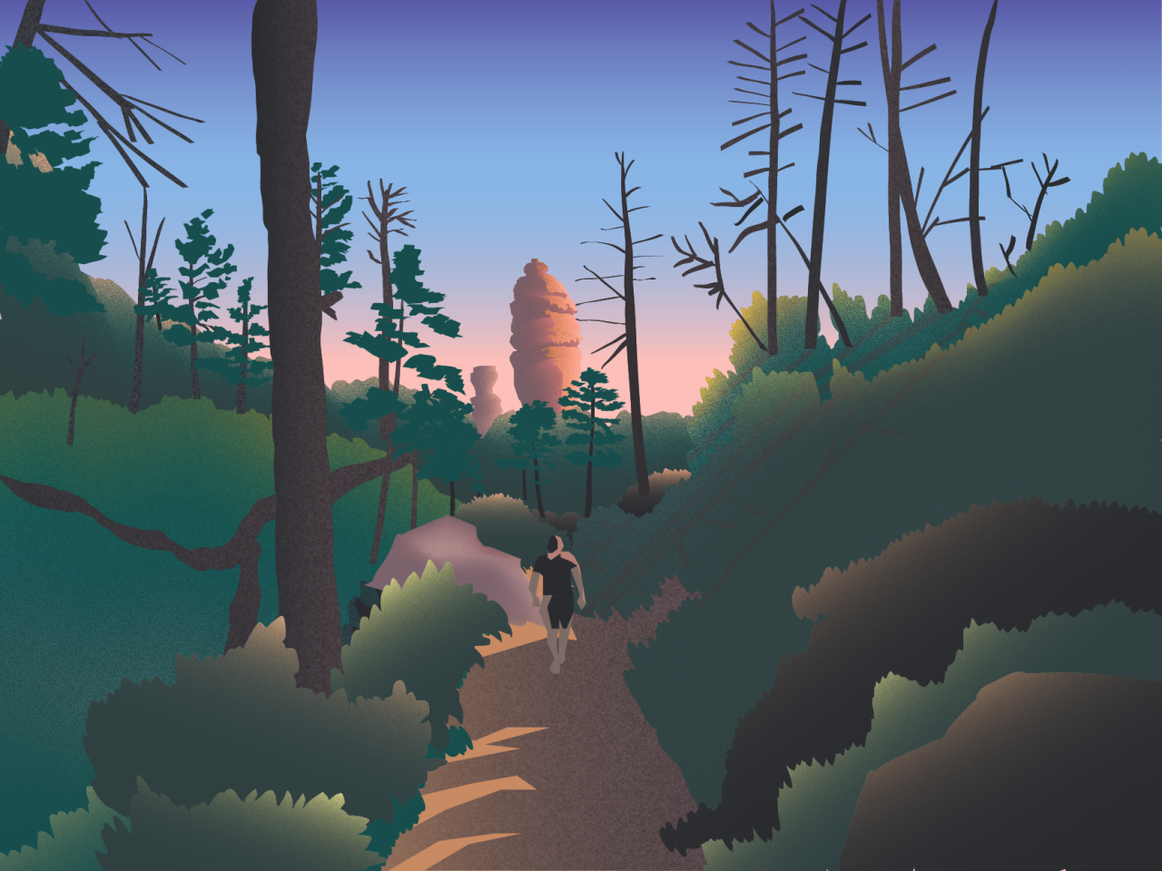 road to balanced rock