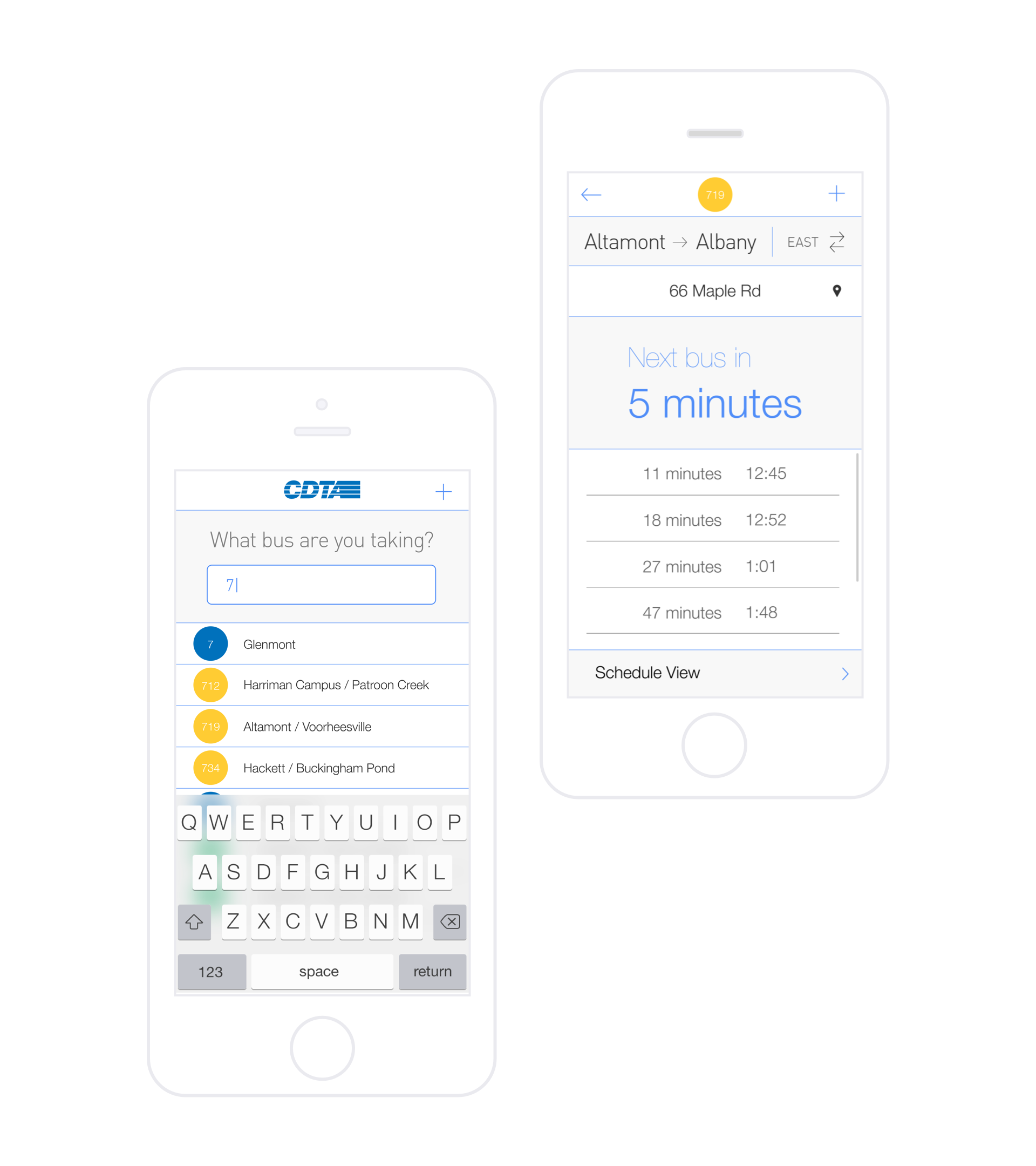 CDTA Mobile Experience